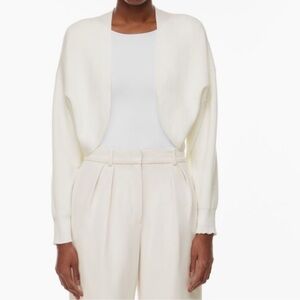 Brand new never worn Babson Aritzia decision Shrug XS espace color (white)